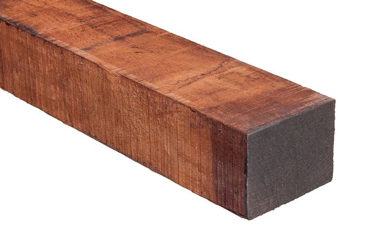 Balk Merbau B Hardhout Massief Ruw 44x300x3650mm