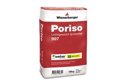 Poriso Lichtgewicht Lijmmortel 997 18kg