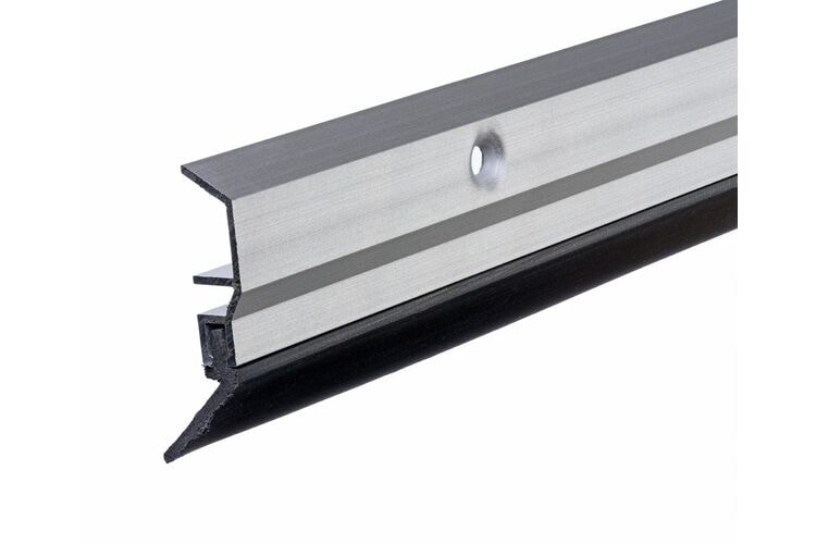 Ellen Dorpelprofiel ADS Classic Aluminium met Afdichtingslip 1000mm