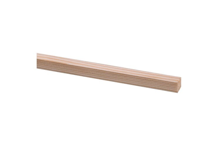 Schaaflat Grenenhout Geschaafd, Geschuurd PEFC 9x9X2700mm