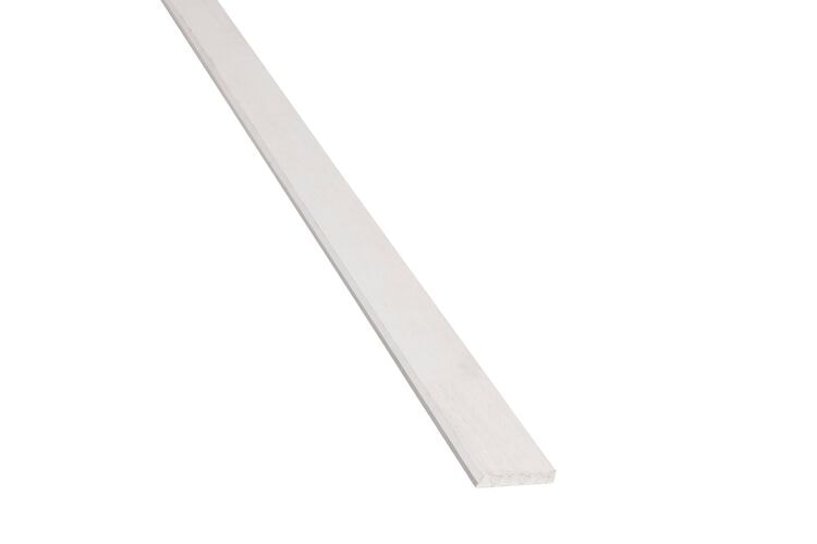 Plint PL1 Hardhout LVL Gegrond FSC 13x120x4900mm - Wit