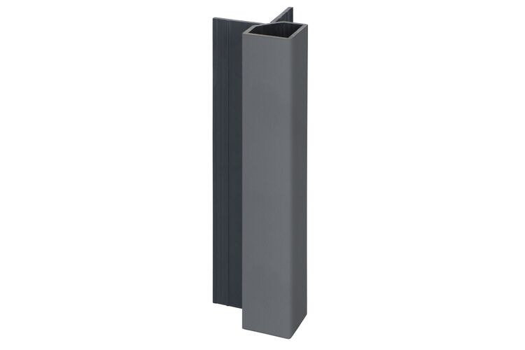 Keralit 2828 Uitwendig Hoekprofiel Dustgrey Pure 32x32x4000mm