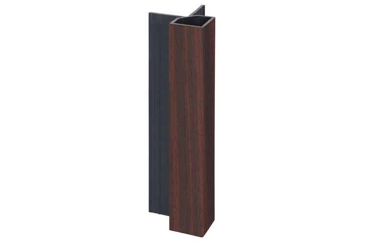 Keralit 2828 Uitwendig Hoekprofiel Mahonie Classic Nerf 32x32x4000mm