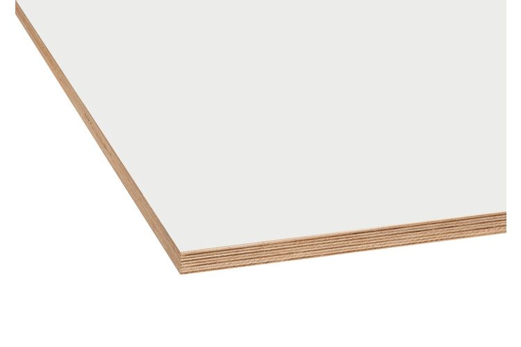 Okoume multiplex B/BB 80/80mµ zuiver wit gegrond FSC 2500x1220x18mm