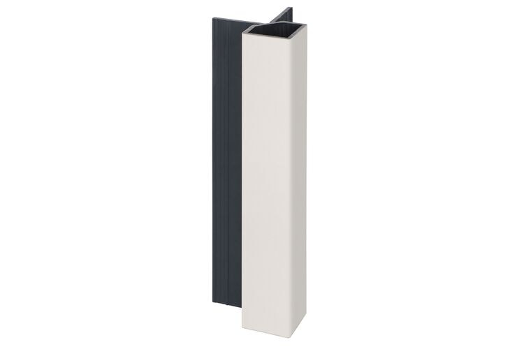 Keralit 2828 Uitwendig Hoekprofiel Snowwhite Pure 32x32x4000mm