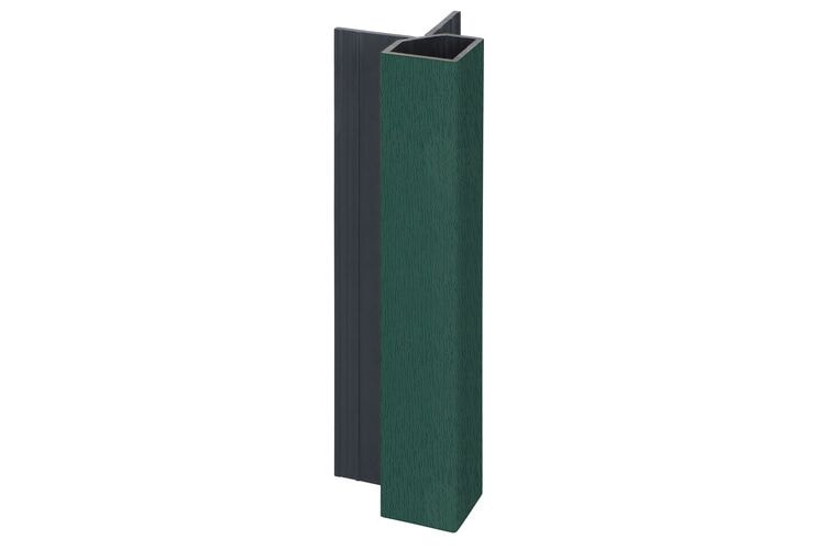 Keralit 2828 Uitwendig Hoekprofiel Mosgroen Classic Nerf 32x32x4000mm
