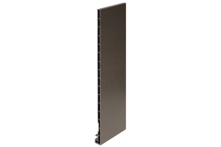 Keralit 2835 Dakrandpaneel Kwartsgrijs Classic Nerf 10x350x6000mm