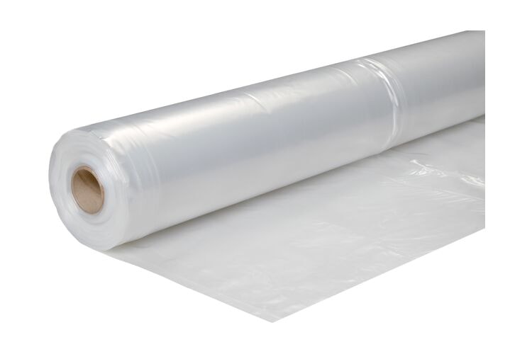 Bouwfolie PE T200 dampremmend transparant 2,0 x 50m