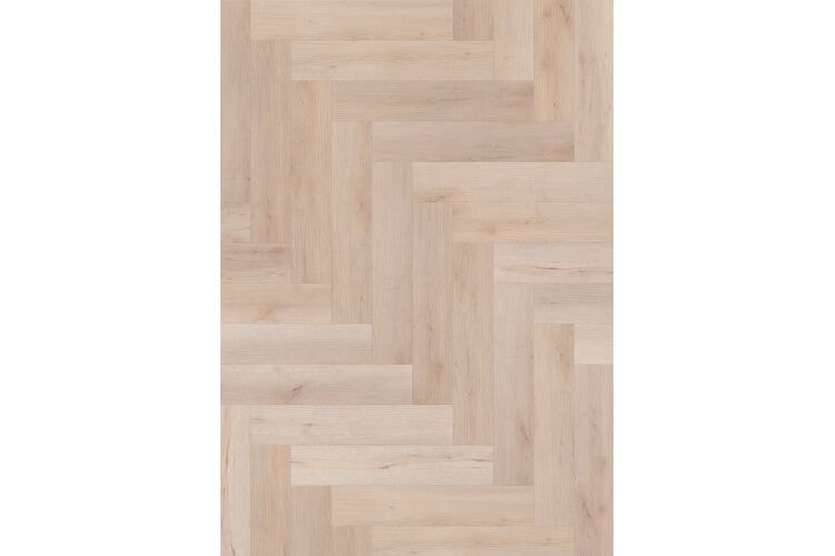 Mansion PVC/SPC Visgraat Comfort Click Natural Oak 750x150x7mm 12pp