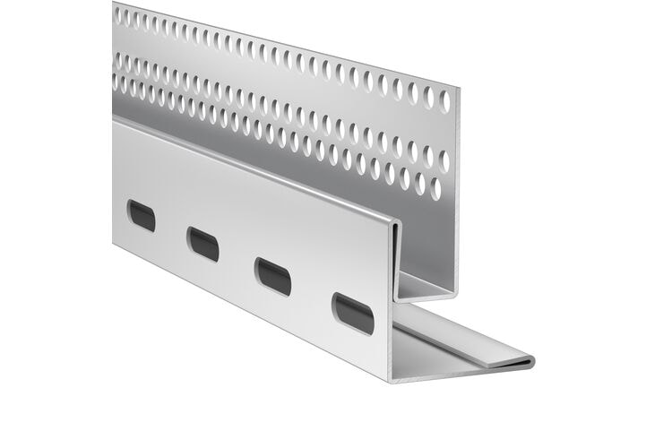 HardieTM VL Plank Latei- en Startprofiel Khaki Brown 3000mm