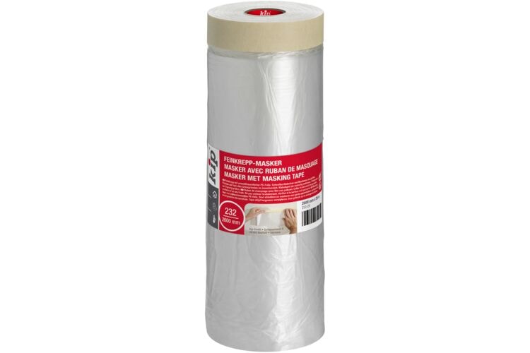 KIP Maskingtape met Folie 232-25 2600mmx25m