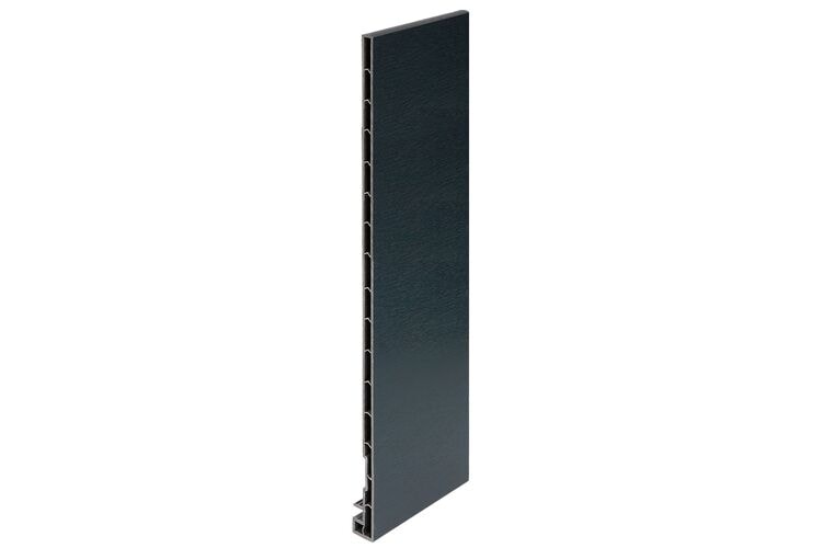 Keralit 2835 Dakrandpaneel Antraciet Classic Nerf 10x350x6000mm