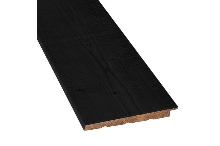 Vure Noir-VL Zweeds Rabat ST09 Zwart PEFC 25x150x4200mm