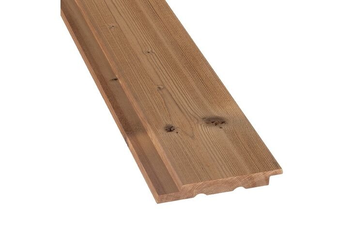 Vure Noir-VB Channel Siding PEFC 25x150x2400mm