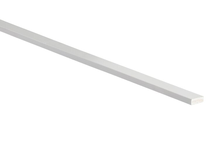 Q-PINE Lat Grenenhout B Geschaafd en Gevingerlast FSC 9x27x2700mm - Wit