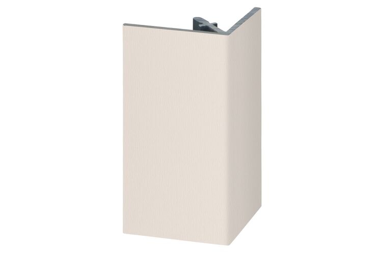 Keralit 2812 Uitwendig Rechthoekprofiel Creme Classic Nerf 46x46x4000mm