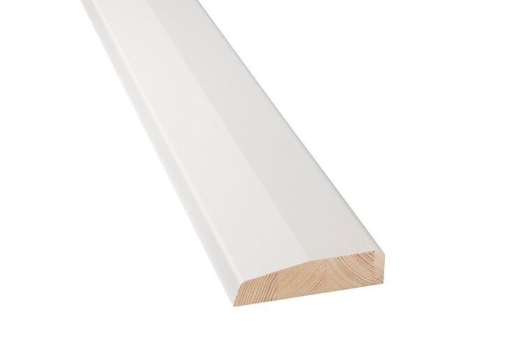 Q-PINE Qlassic Neut Grenenhout B QP32 FSC 24x90x1200mm - Wit
