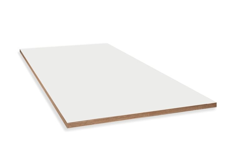 Okoume multiplex B/BB 80/80mµ zuiver wit gegrond FSC 3100x1530x12mm