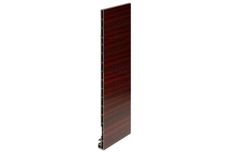 Keralit 2835 Dakrandpaneel Mahonie Classic Nerf 10x350x6000mm