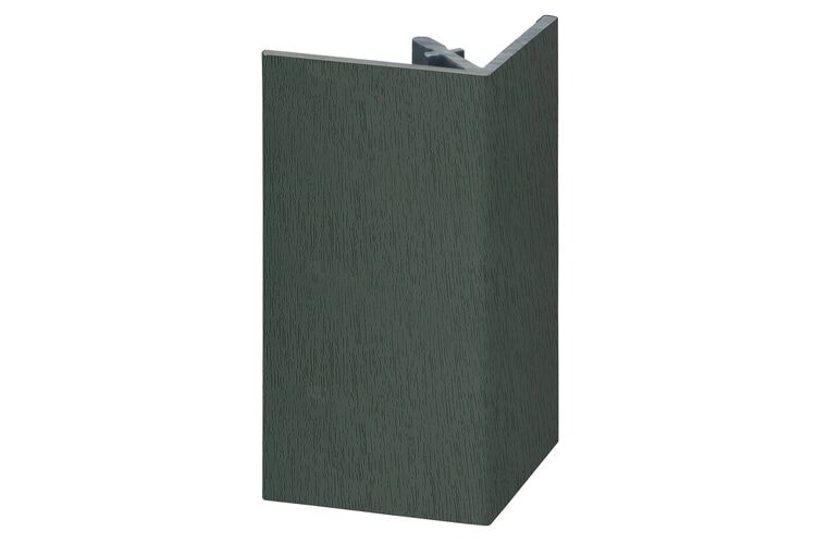 Keralit 2812 Uitwendig Rechthoekprofiel Dnkrgroen Classic Nerf 46x46x4000mm