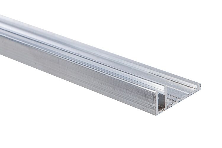 Keralit 2807 Basis Aluminium Eindprofiel 4000mm