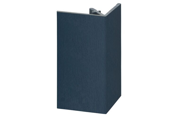 Keralit 2812 Uitwendig Rechthoekprofiel Staalblauw Classic Nerf 46x46x4000mm