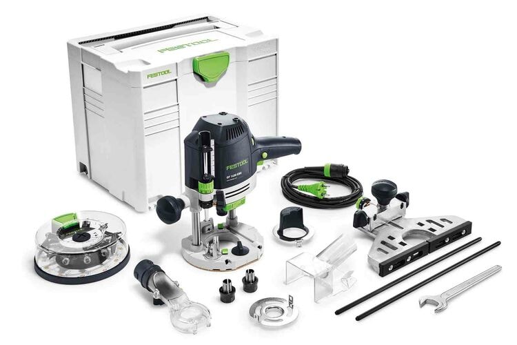 Festool bovenfrees OF 1400 EBQ-Plus + Box-OF-S 8/10x HW 230v