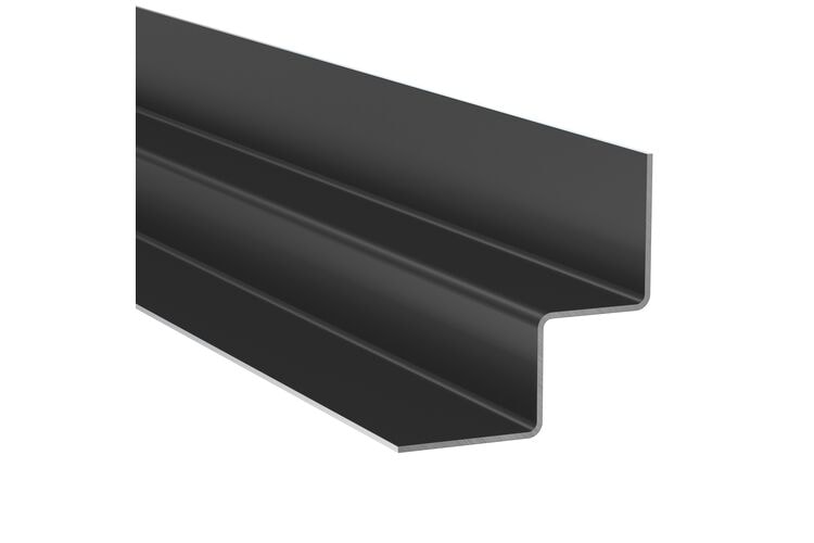 HardieTM Binnenhoekprofiel Midnight Black Alu 3000x20x20mm