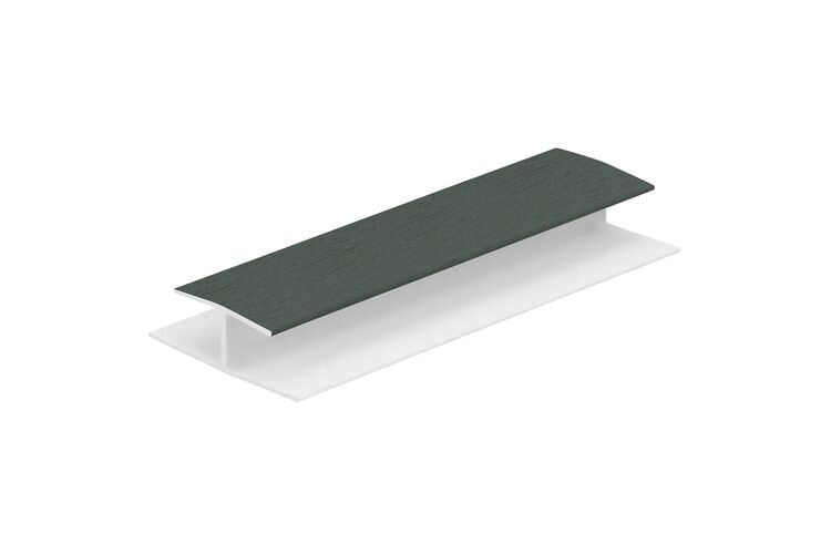 Keralit 0420 H-Verbindingprofiel 10mm Donkergroen 2600mm