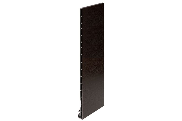 Keralit 2835 Dakrandpaneel Donkerbruin Classic Nerf 10x350x6000mm