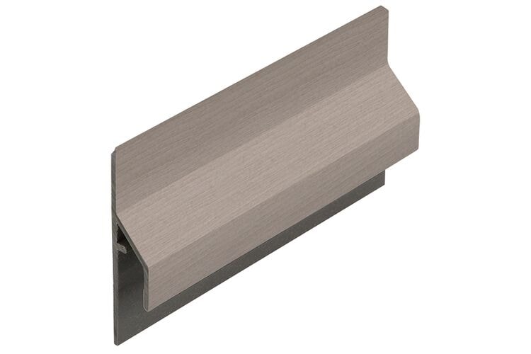Keralit 2843 Trim/Kraal Aansluitprofiel 10mm Vergr.Ceder Classic Nerf 6000mm