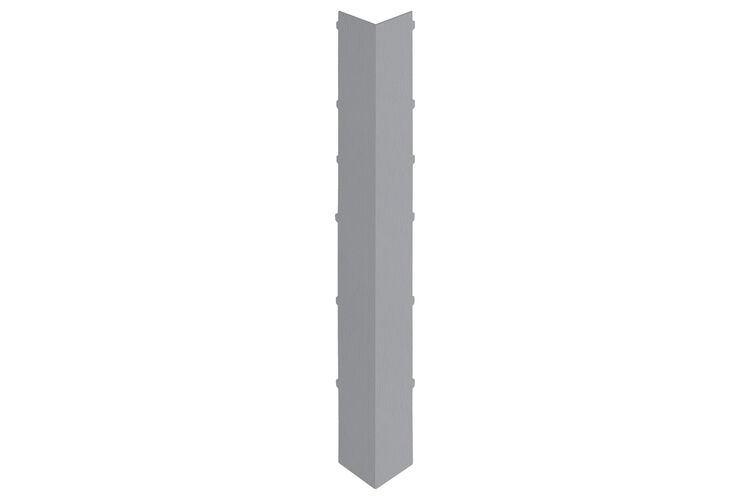 Keralit 2847 Dakrand Uitwendig Hoekstuk 350mm Grijs Classic Nerf