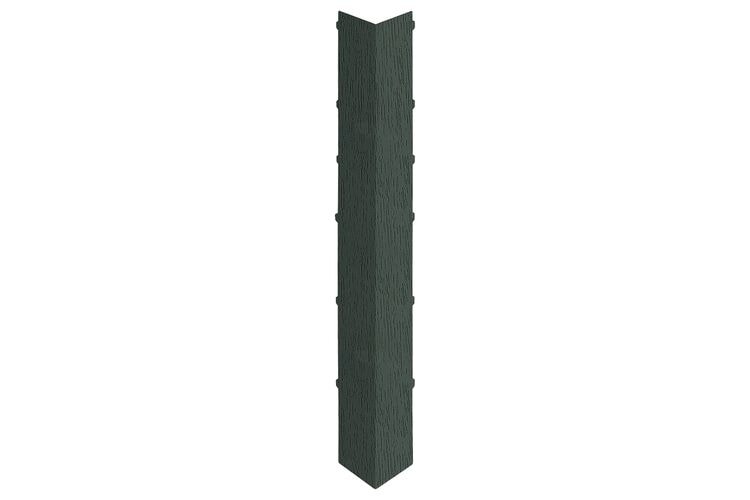Keralit 2847 Dakrand Uitwendig Hoekstuk 350mm Donkergroen Classic Nerf