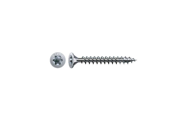 Spax spaanplaatschroef torx 5x100mm verzinkt 100st