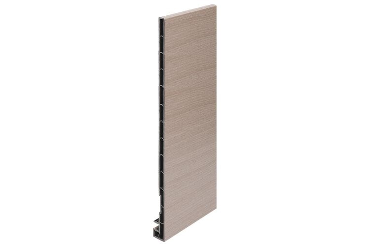 Keralit 2831 Dakrandpaneel Vergrijsd Ceder Classic Nerf 10x300x6000mm