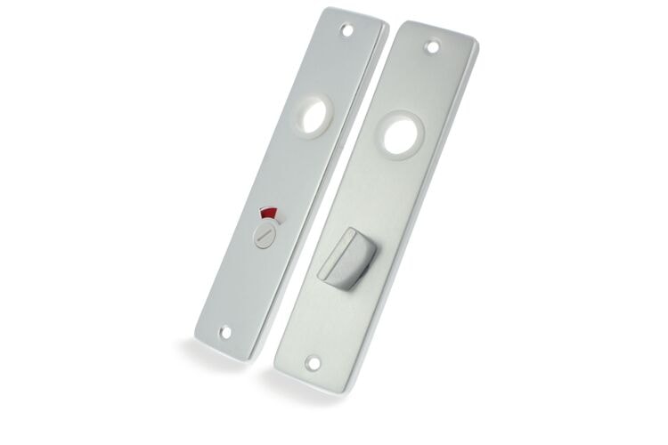 Kortschild WC 63/8 Alu F1