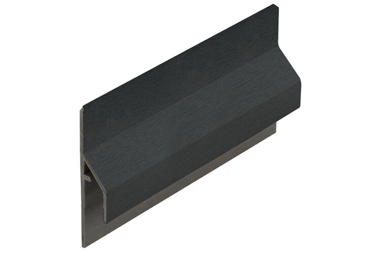 Keralit 2843 Trim/Kraal Aansluitprofiel 10mm Monumenten Groen Classic Nerf 6000mm