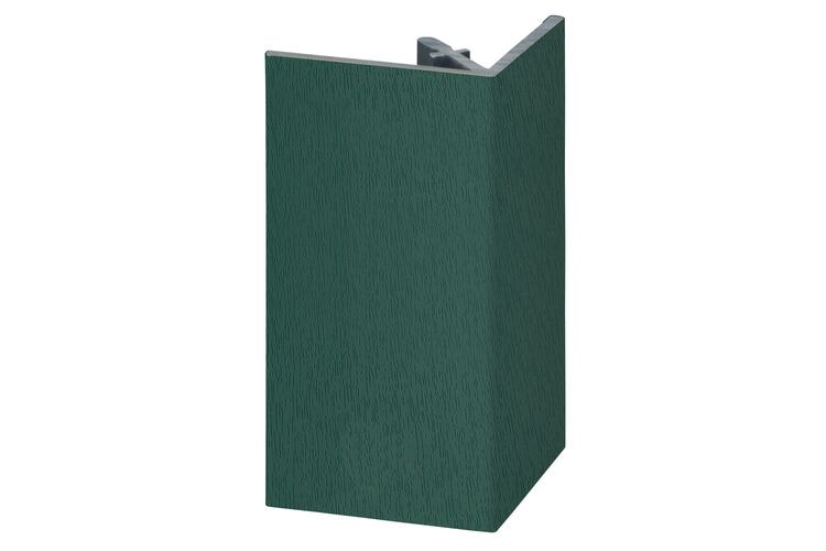 Keralit 2812 Uitwendig Rechthoekprofiel Mosgroen Classic Nerf 46x46x4000mm
