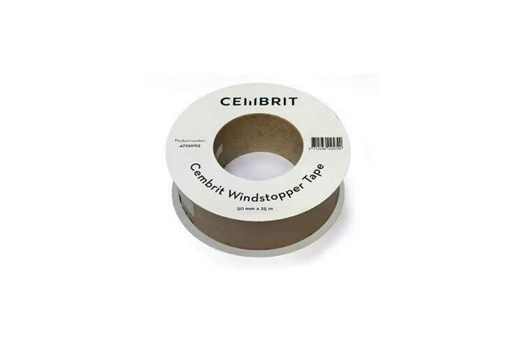 Swisspearl Windstopper Tape Semi-Transparant/Grijs 50mmx25m