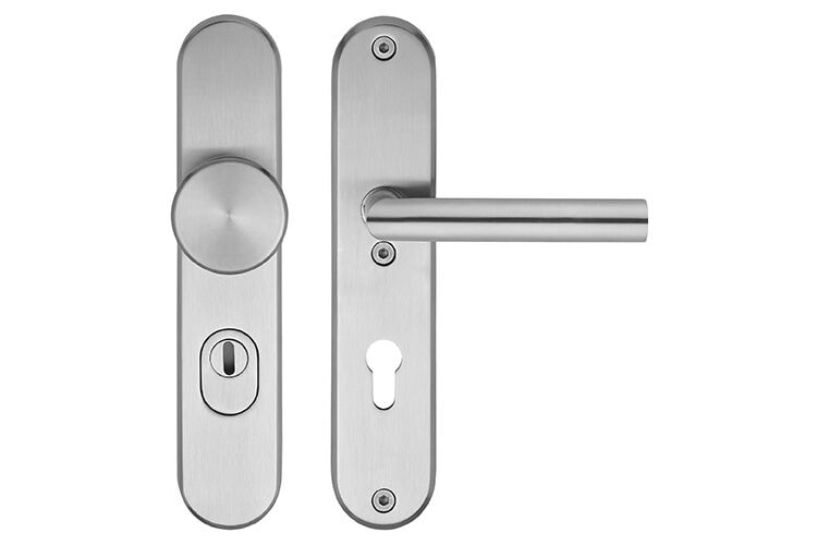 SKANTRAE Hang En Sluitwerkpakket HSP42 Ovaal RVS L1 Sleutelbediend SKG3 2015/2115mm