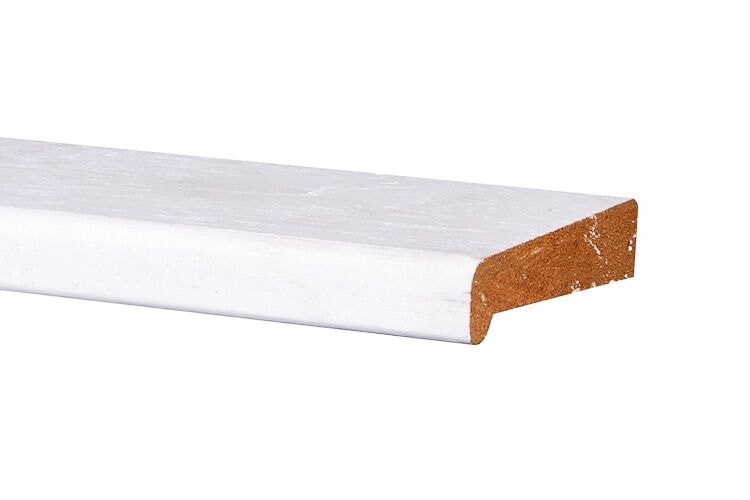 Neuslat Meranti Hardhout Gegrond, model N25 FSC 18x40x4000mm