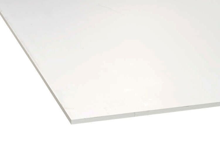 Interplex Populieren multiplex 80/80mµ wit gegrond PEFC 2500x1220x12mm