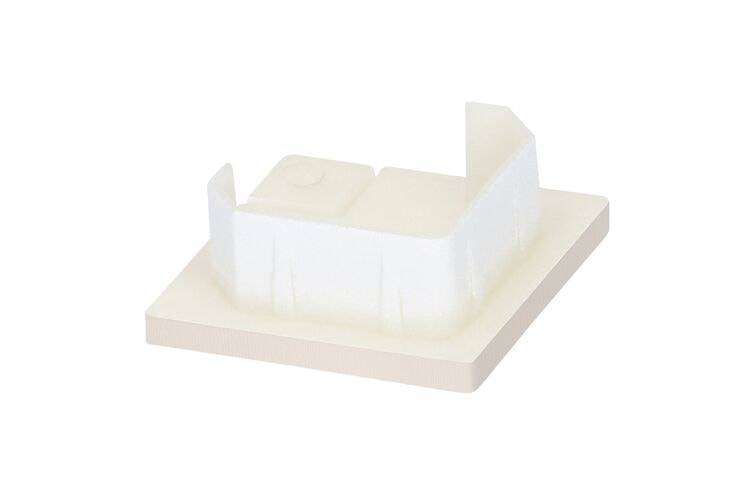 Keralit 2829 Eindkap Voor 2827/2828 Bruingrijs Classic Nerf