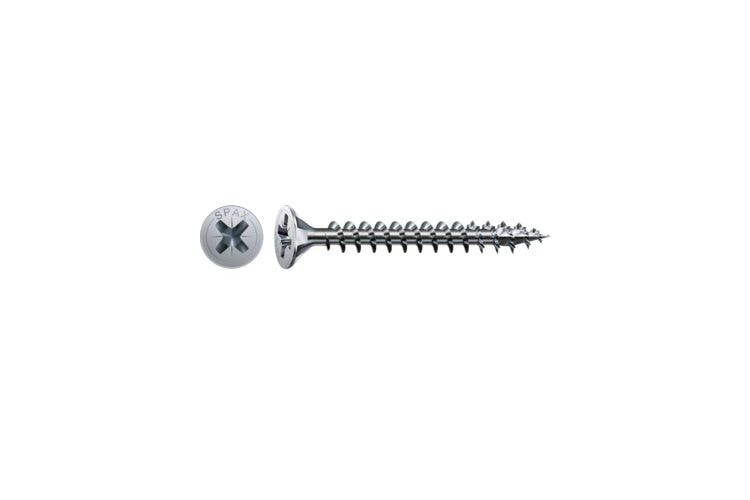 Spax spaanplaatschroef pozidriv 3,5x40mm verzinkt 200st