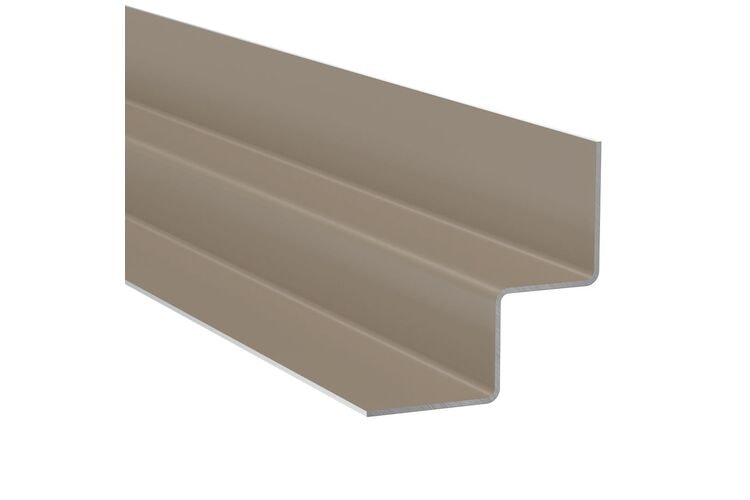 HardieTM Binnenhoekprofiel Khaki Brown 3000x20x20mm