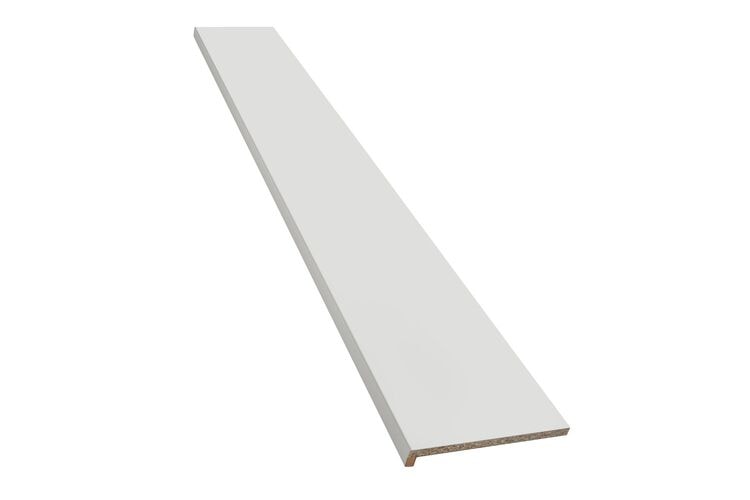Optimum vensterbank mat wit E14-679 18/38mm 4100x200mm