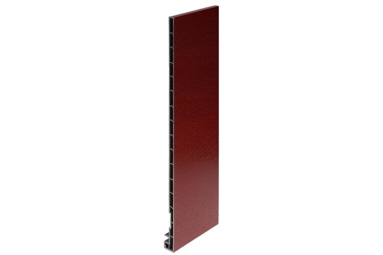 Keralit 2835 Dakrandpaneel Wijnrood Classic Nerf 10x350x6000mm