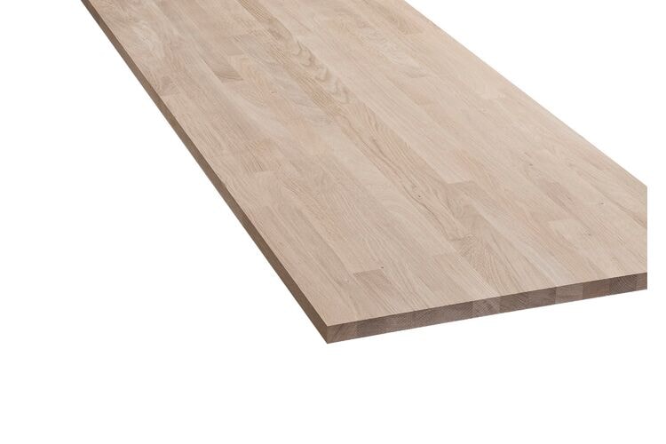 JNL Woodpanels Massief Verlijmd Paneel Eiken A/B Geschuurd 4200x620x27mm